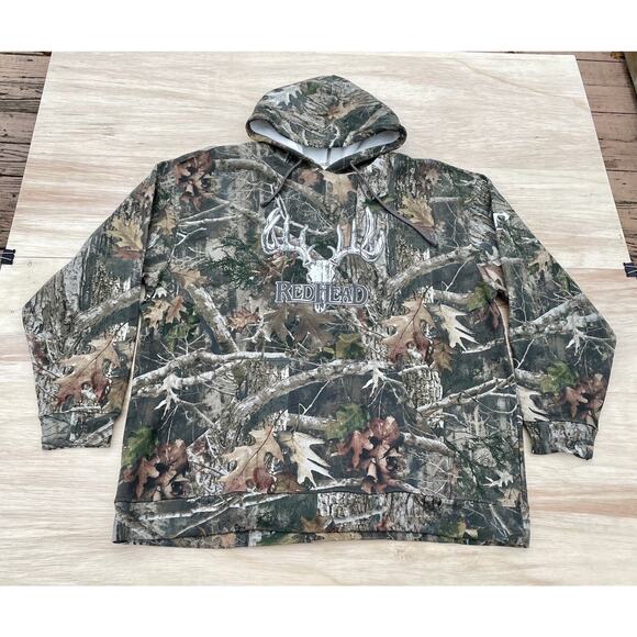 Red Head Men's True Timber Camouflage Gameday Hoodie‎ Sweatshirt Size XXL - Picture 1 of 6